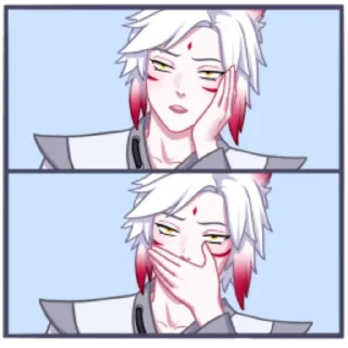 🫢 emoji Хидэ by @offstikbot Telegram sticker 10 of 41