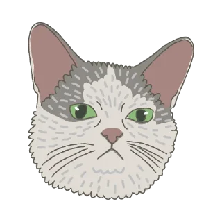 😊 emoji Всратые коты Telegram sticker 9 of 11