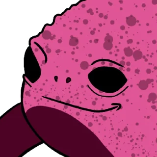 😏 emoji Грустный жаб Telegram sticker 5 of 17