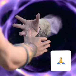 🙏 emoji Мой муж Telegram sticker 15 of 79