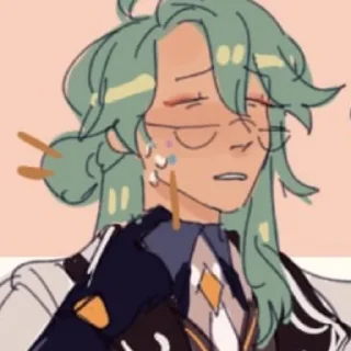 🧡 emoji 🧡zhongzhu💚 Telegram sticker 17 of 64
