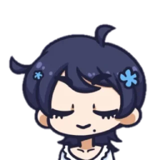 💦 emoji Барвинок - «Звёздные цветы» Telegram sticker 6 of 15