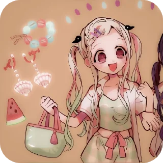 🍡 emoji 𝓐𝑜𝑖 𝔁  𝓝𝑒𝑛𝑒 :: @fl1hedd @linaixe Telegram sticker 8 of 42