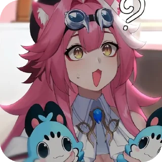 😳 emoji Hololive! Telegram sticker 8 of 44