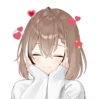 ❤ emoji Hololive! Telegram sticker 15 of 44