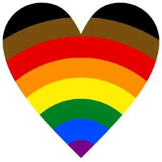 ❤ emoji Pride hearts Telegram sticker 15 of 120