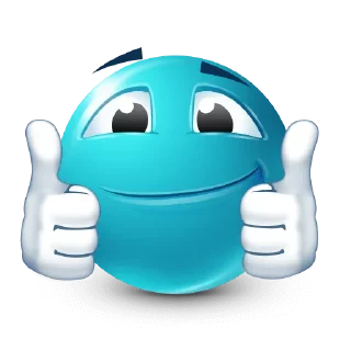 👍 emoji бирюзовые эмоджи @nmhlp Telegram sticker 9 of 94