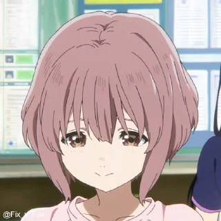 😳 emoji Koe no Katachi @FixFox Telegram sticker 24 of 38