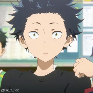 😳 emoji Koe no Katachi @FixFox Telegram sticker 6 of 38