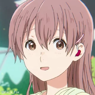 😊 emoji Koe no Katachi @FixFox Telegram sticker 22 of 38