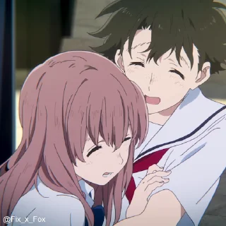😂 emoji Koe no Katachi @FixFox Telegram sticker 21 of 38