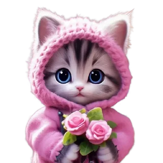 😺 emoji Новогодний подарок 2 от @cats_Crystal Telegram sticker 1 of 26