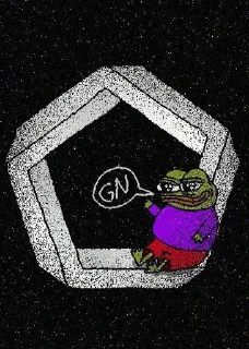 🐸 emoji GN, FRENS Telegram sticker 20 of 56