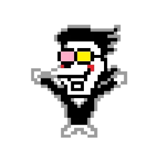 😄 emoji spamton [deltarune] Telegram sticker 16 of 105