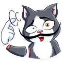 😬 emoji Catvador Dali Telegram sticker 23 of 35