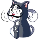 👀 emoji Catvador Dali Telegram sticker 14 of 35