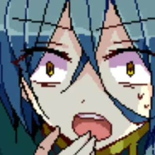 💙 emoji эш брэдли Telegram sticker 24 of 50