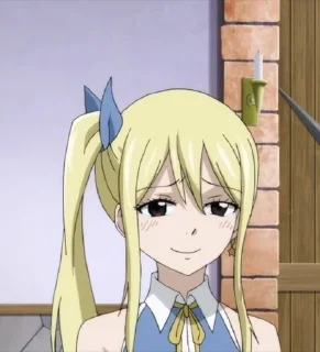 ☺️ emoji Fairy Tail love Telegram sticker 16 of 50