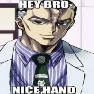 💅 emoji JoJo MeMe 4 @diosstickers Telegram sticker 8 of 120