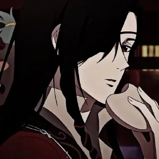🩸 emoji 🎲Hua Cheng 🎲 @suiheroin Telegram sticker 10 of 30