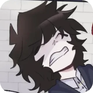 ☺ emoji Уилл и Майк рисовка runvvi @Uillzzz Telegram sticker 6 of 47