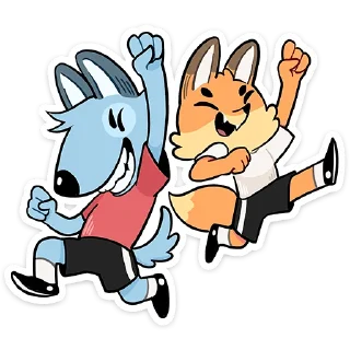 🥳 emoji Рон и Рэй (@TgSticker) Telegram sticker 14 of 49