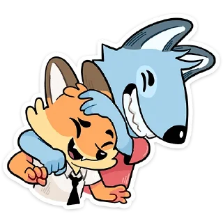😁 emoji Рон и Рэй (@TgSticker) Telegram sticker 13 of 49
