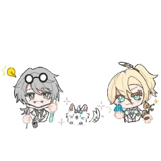 Sticker from Pact of CatLovers ~ Luca&Aesop