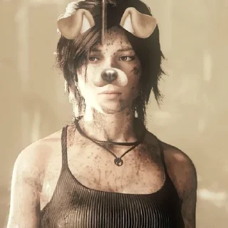 Sticker from Lara Kroft #TombRaider