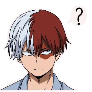 Sticker from My hero academia