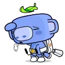 😌 emoji Discord: Wumpus Nitro Elite @CrazySnep Telegram sticker 17 of 30