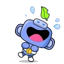 Sticker from Discord: Wumpus Nitro Elite @CrazySnep