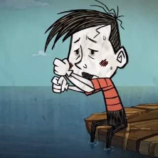 😓 emoji Don't Starve Together Telegram sticker 16 of 50