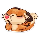 😘 emoji Луна :: @stickroom Telegram sticker 20 of 49