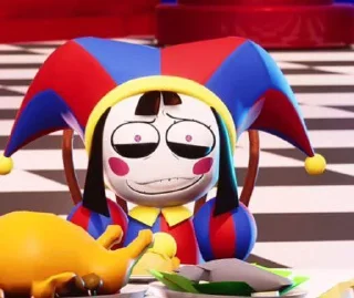 Sticker from Pomni