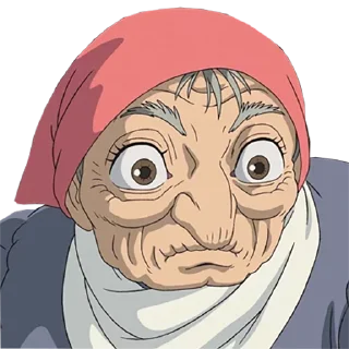 😫 emoji @TVstickers Anime Telegram sticker 8 of 15