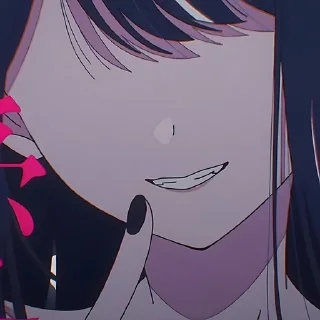 Sticker from VPN: @bluevpnapp | Hoshino Ai [Oshi no Ko]
