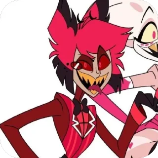🌺 emoji БОЛЬШЕ ⇨ @CLOOBHUB АЛАСТОР ОТЕЛЬ ХАЗБИН СТИКЕРЫ Telegram sticker 18 of 71