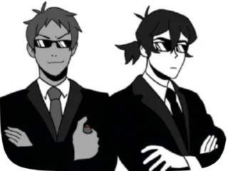 😎 emoji Вольтрон!! Telegram sticker 18 of 28