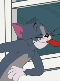 😛 emoji marllis: tom and jerry Telegram sticker 6 of 27