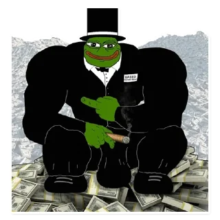💰 emoji PEPE MEGA PACK Telegram sticker 18 of 90