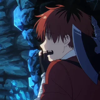 😰 emoji БОЛЬШЕ ⇨ @CLOOBHUB ФРИРЕН FRIREN АНИМЕ ANIME TG ТГ Telegram sticker 20 of 48