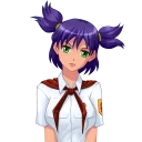😠 emoji Lena (Everlasting Summer) Telegram sticker 13 of 95