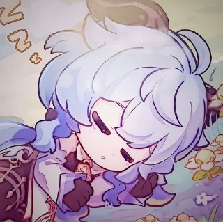 🌟 emoji Ganyu [ @seculy ] lalalalala Telegram sticker 20 of 80