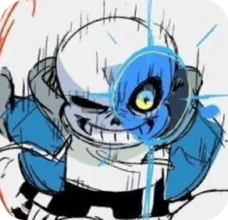 🌟 emoji 🦴Comic sans💙 by Last Breath Br Telegram sticker 18 of 119