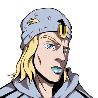 Sticker from The Shitpost Crusaders Special