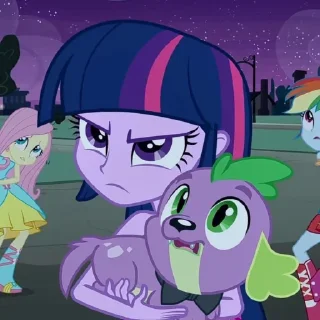 🔮 emoji Twilight Sparkle | @StickersUA1 Telegram sticker 11 of 50