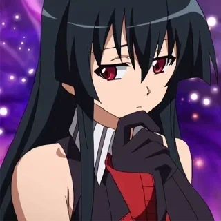 🧐 emoji Akame | アカメ Telegram sticker 6 of 68