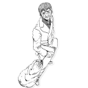 Sticker from Great Teacher Onizuka