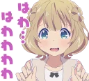 😓 emoji Girlish Number :: @line_stickers Telegram sticker 6 of 40